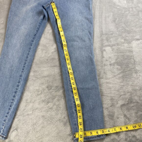 We The Free CRVY Women’s 31 Jeans Medium Wash Straight Leg High Rise Denim - Picture 4 of 9
